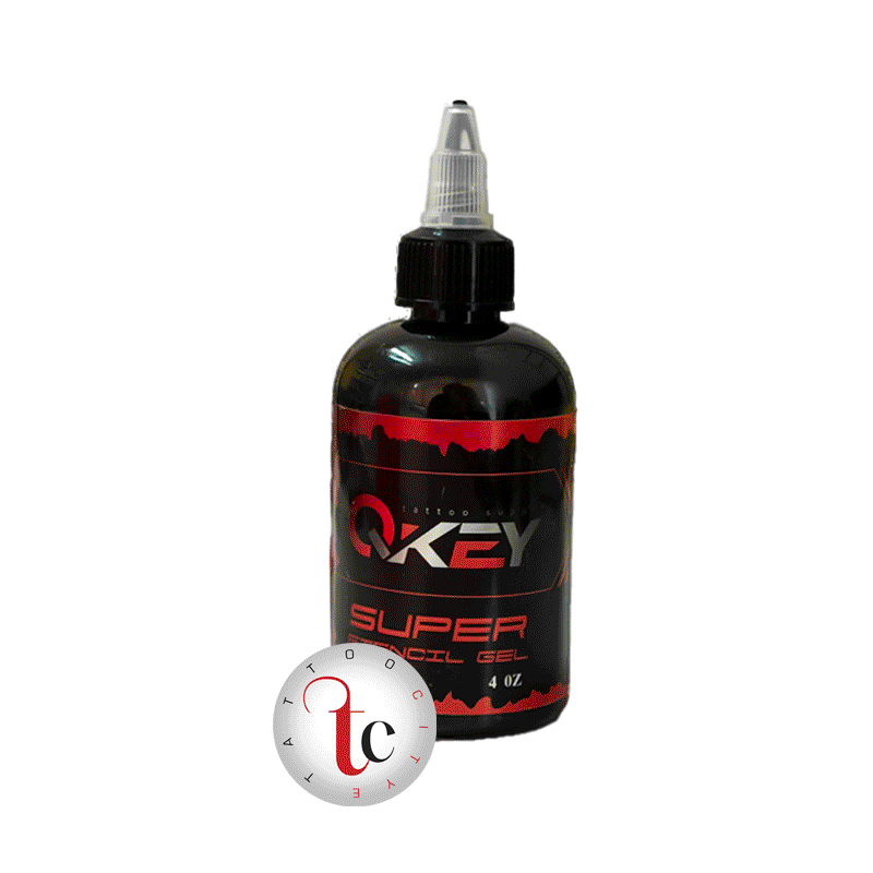ژل استنسیل انتقال طرح تاتو Qkey