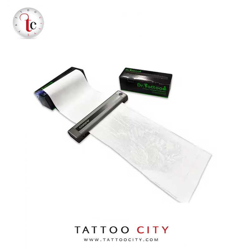 کاغذ 3 برگ رولی دکتر تتو Dr. Tattoo Premium 3-Layer Stencil Paper Roll