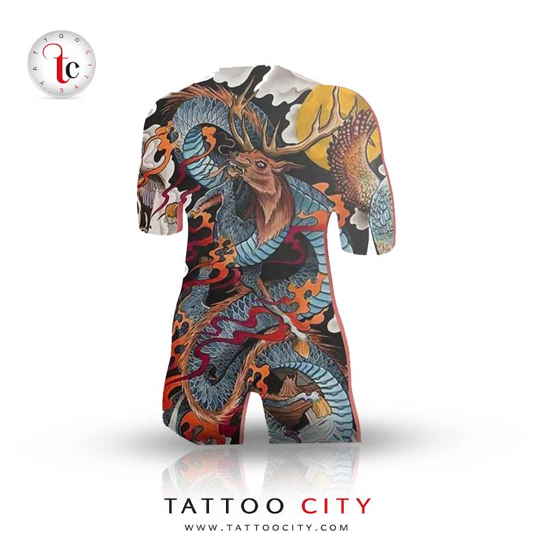 پوست فول بک Full Back Tattoo Practice Skin